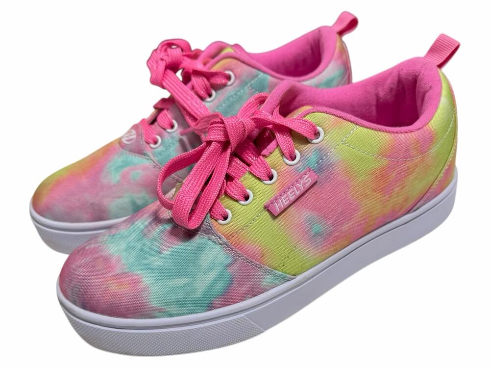 Heelys Rainbow Tie Die Sneakers Colorful Women’s Size 7 Youth 6